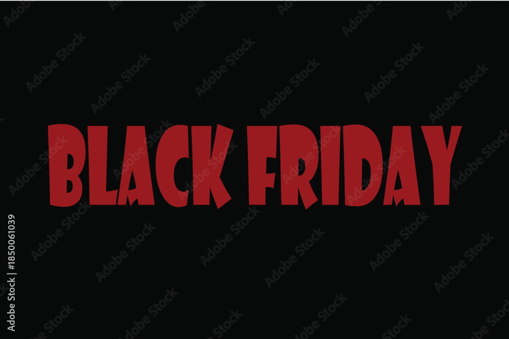 Fototapeta premium Black friday sale shopping event