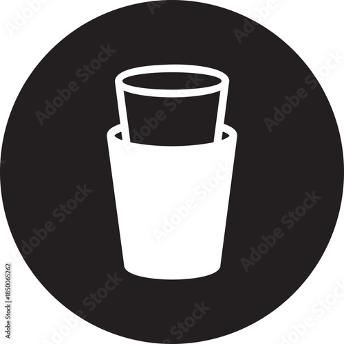 cup glyph icon
