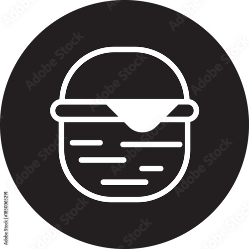 picnic basket glyph icon