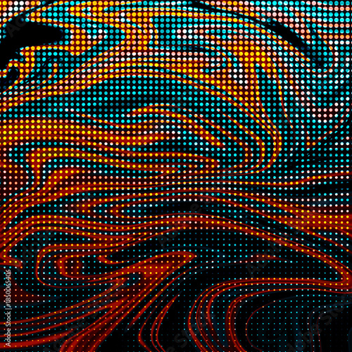 abstract mosaic background
