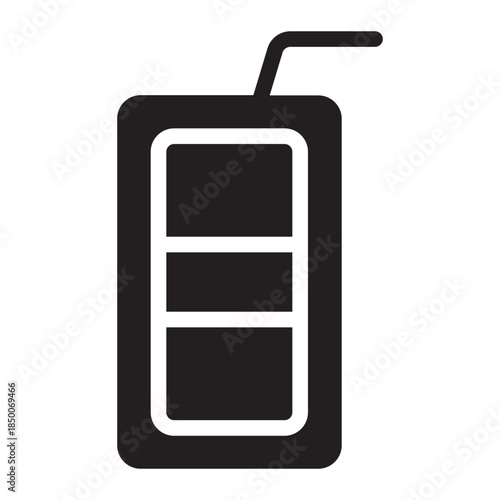 Soft drink glyph icon