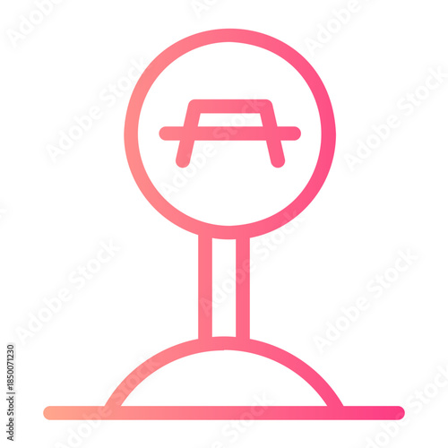 direction gradient icon