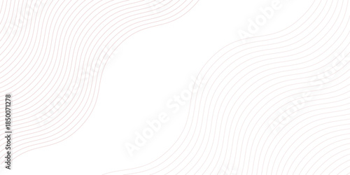 Abstract pink stripe lines on white background. Wavy digital techonology line