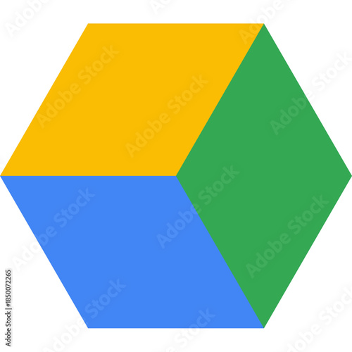 Free Download Isometric Cube and Polygon Icon - GFXLoad