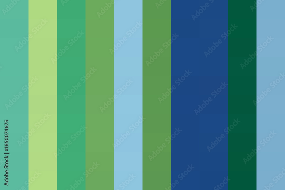 © JPG & PNG Collection - Vertical striped pattern featuring a gradient of fresh greens and tranquil blues, creating a soothing and modern abstract background design ideal.