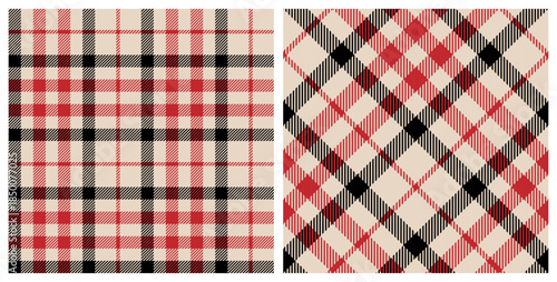 tartan checkered plaid seamless pattern for textile, fabric, print and background