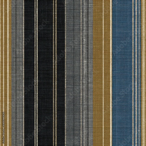Vibrant Multicolored Vertical Striped Abstract Textile Pattern.