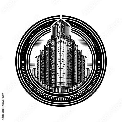 city skyline vector illustration