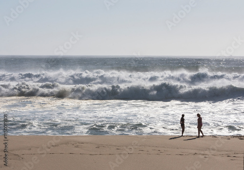 Olas de fuerte marejada
