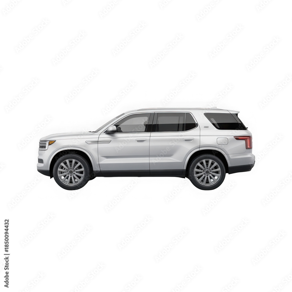 Obraz premium Suv isolated on transparent background