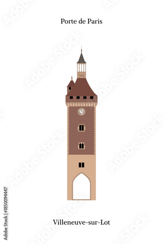 Porte de Paris, Villeneuve-sur-Lot