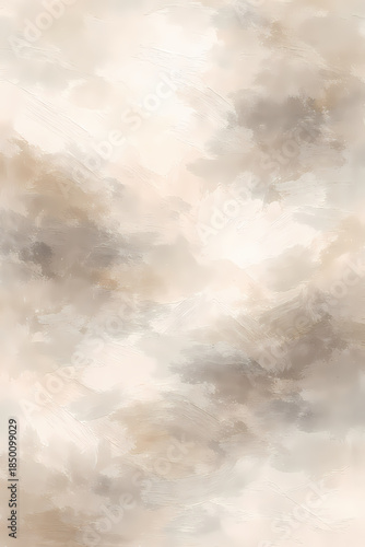 Soft Beige Abstract Watercolor Texture Background
