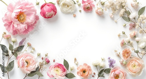 Vibrant floral arrangement with pink and white flowers