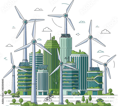 Sustainable City Wind Energy Future