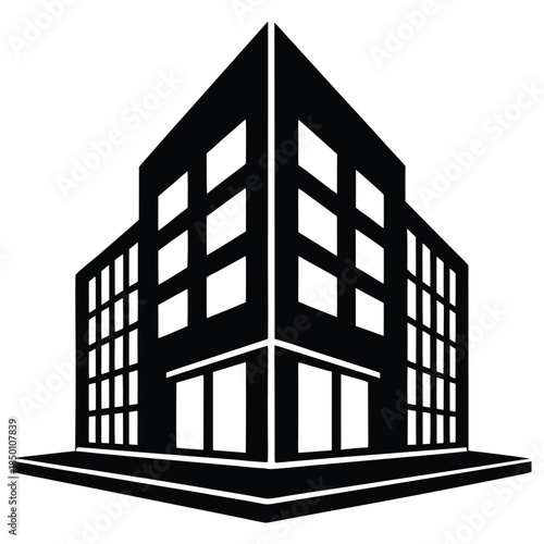 vector illustration of a smart building