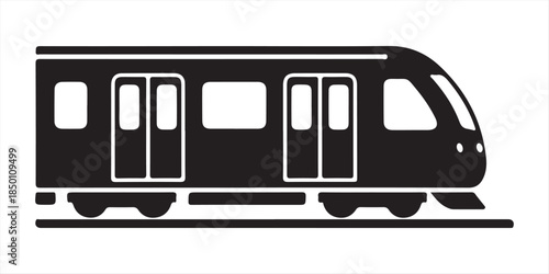 Modern subway train