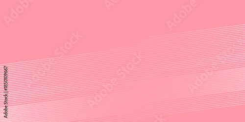 Abstract cute pink candy color halftone texture background. Pink cream lines gradation design. Blank space concept for banner, poster, brochure, wallpaper. Vector illustration