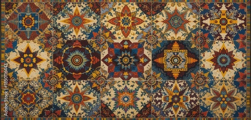 Arabic pattern. Seamless pattern. Arabesque ornament. generative AI Arabic pattern. Seamless pattern. Arabesque ornament.