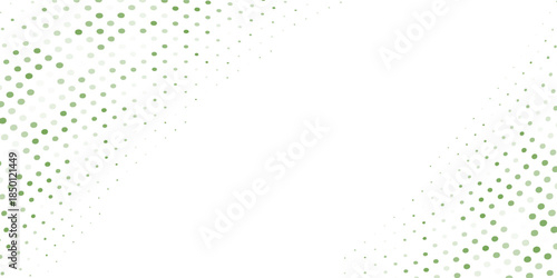 Light blue, soft green, dark green vector red banner with set of circles, dots. Donuts simple on white background. Creative design