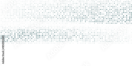 Light blue, soft green, dark green vector red banner with set of circles, dots. Donuts simple on white background. Creative design. Technological modern llustration.