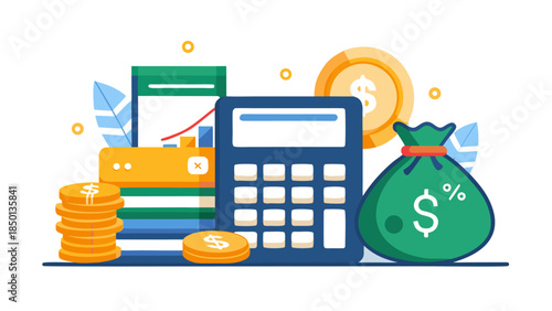 Profit report dashboard showing increasing revenue analytics chart