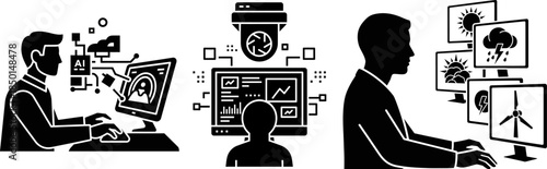 AI applications in data analysis, surveillance, and environmental monitoring artificial intelligence