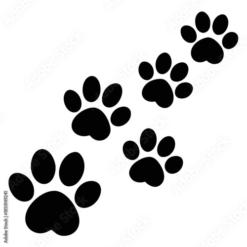 Minimal animal silhouette vector design collection element 25