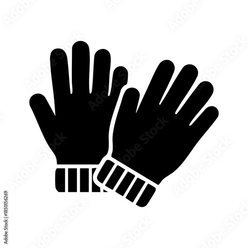 icon of wool gloves