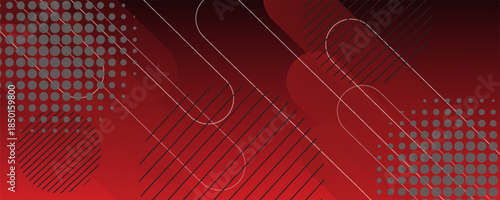 Light Red vector template with repeated sticks, circles. Modern geometrical abstract illustration with sticks, dots. Smart design for your business advert.