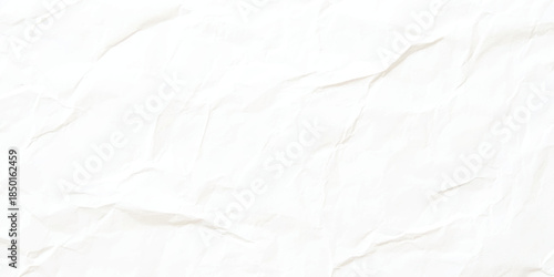 White crumpled paper. White paper texture background. white crumpled sheet of paper offers a tactile and versatile texture for any design. 