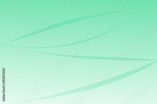 Wallpaper Mural Minimalist abstract background with soft mint green gradients and flowing organic lines - Provides elegant copy space for nature-inspired branding , professional presentations or products marketing. Torontodigital.ca