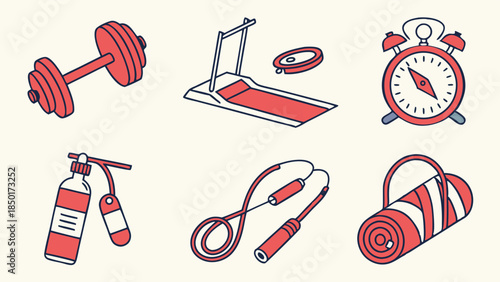 Fitness Equipment for Healthy Lifestyle and Wellness Goals, Gym Workout Gear for Active Living and Sports Training, Motivation for Health and Fitness Journey