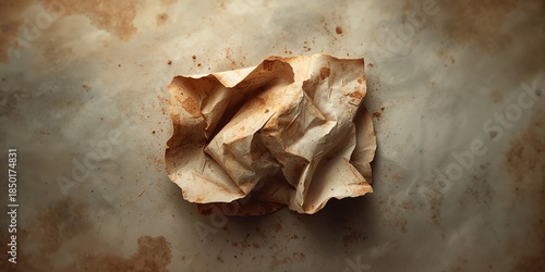 Textured paper surface serving as a background for layout and text placement in print media