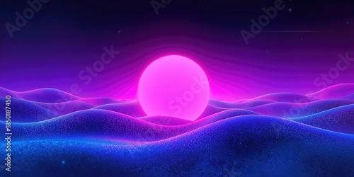 Digital avatar symbol featuring a pink, irregular circle for user interaction, interface design, World Digital Accessibility Week