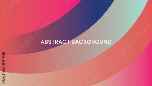 Abstract colorful vector background with flowing lines and modern design