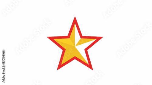Minimal Christmas Star Emblem