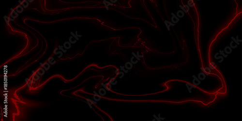 Acrylic pour multi color liquid fluid marble abstract surfaces design. Fabric of dark tone, black and red silk surface light liquid stone marble swirl texture background. Dark liquid wave metal bg. 