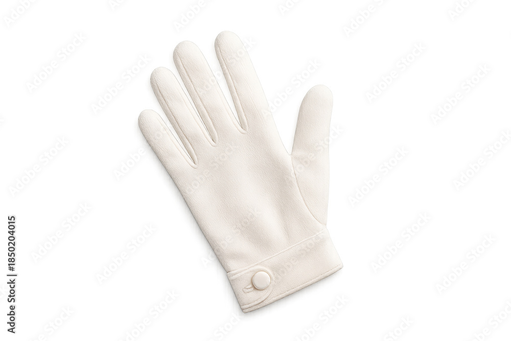 Obraz premium White glove accessory for formal uniform service