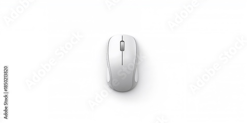 Wireless computer mouse designed for ergonomic use, user comfort