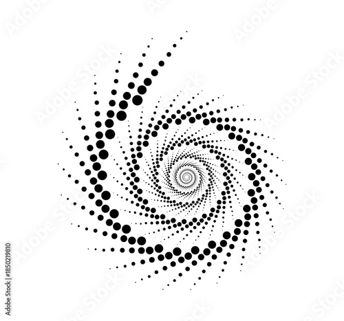 golden ration fibonacci pattern for logo icon background web graphic tattoo. vector illustration. 