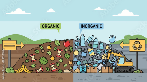 Composting Organic vs Inorganic Waste
