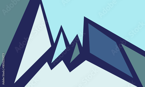 An abstract geometric pattern with blue and white colors. The image creates a modern and stylish background.