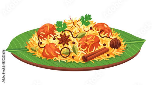 Traditional Asian Fried Rice Dish with Vegetables and Seafood