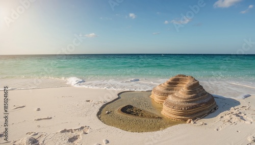 Hamelin Pool stromatolites, showcasing early life structures, Earth Day