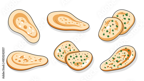 Collection of Unique and Delicious Pastry Bites for Culinary Use