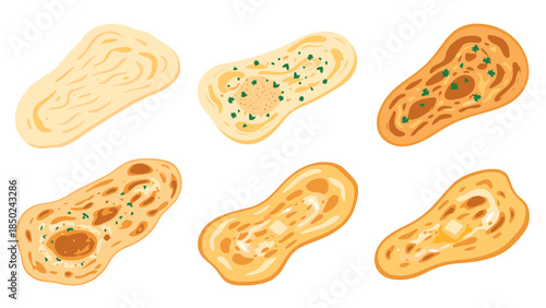 Assorted Peanuts in Different Stages of Roasting and Preparation