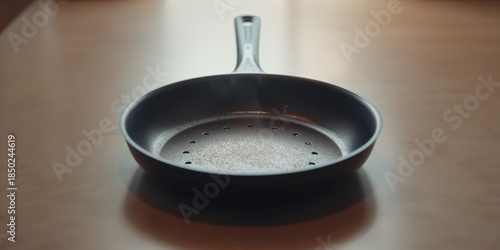 Close-up of a Teflon-coated...