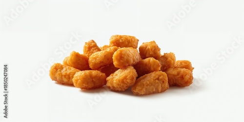 Golden fried chicken nugget...