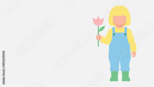 Spring Arrival – Scandinavian Child