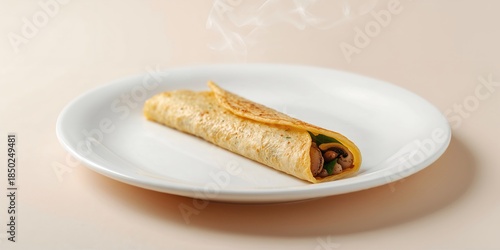 Homemade mushroom, spinach,...